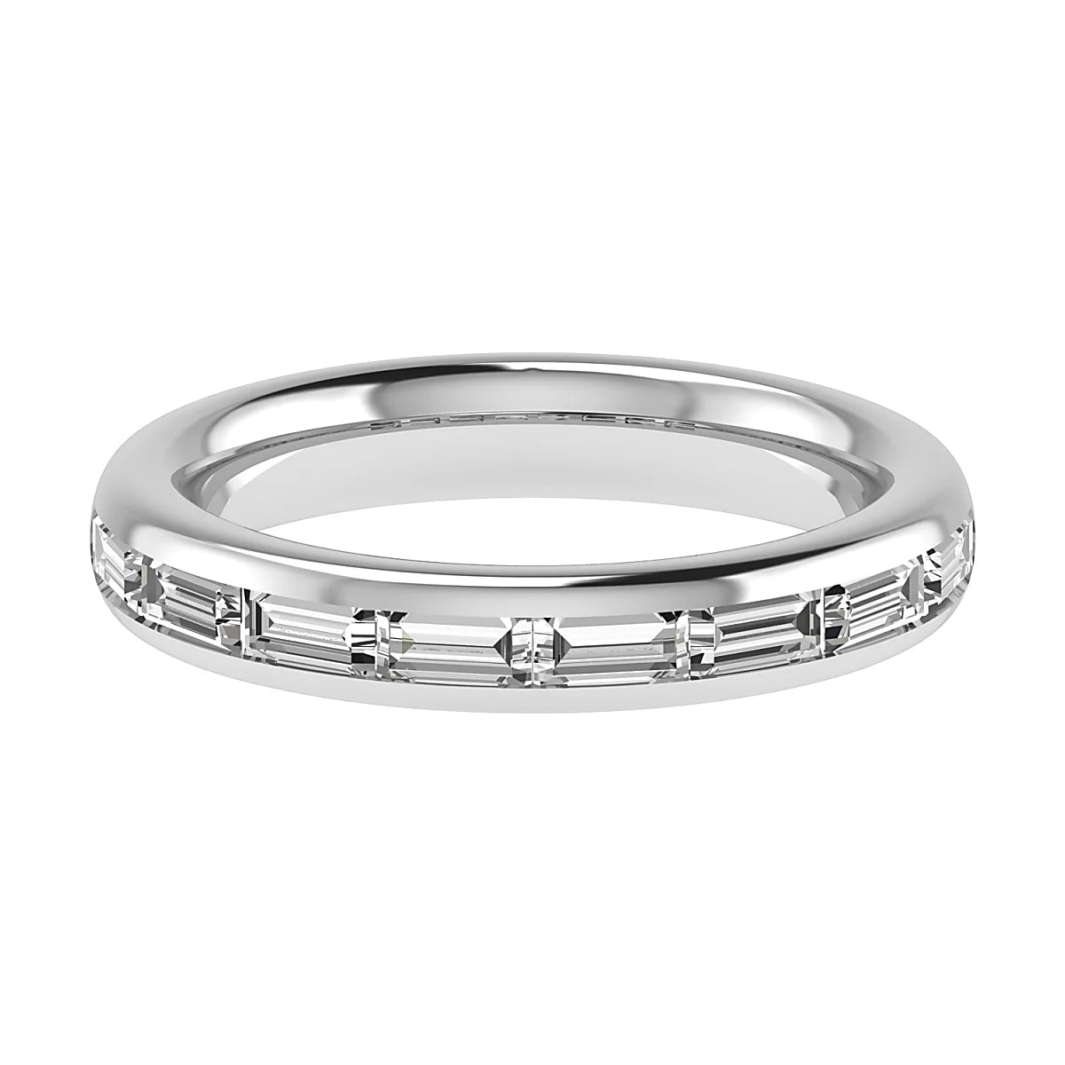 LANDSCAPE BAGUETTE DIAMOND ETERNITY/WEDDING RING