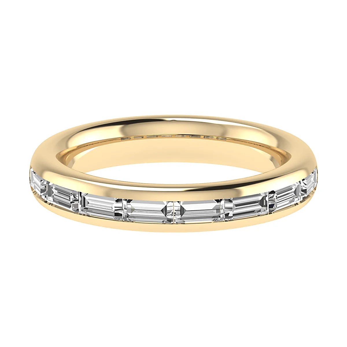 LANDSCAPE BAGUETTE DIAMOND ETERNITY/WEDDING RING