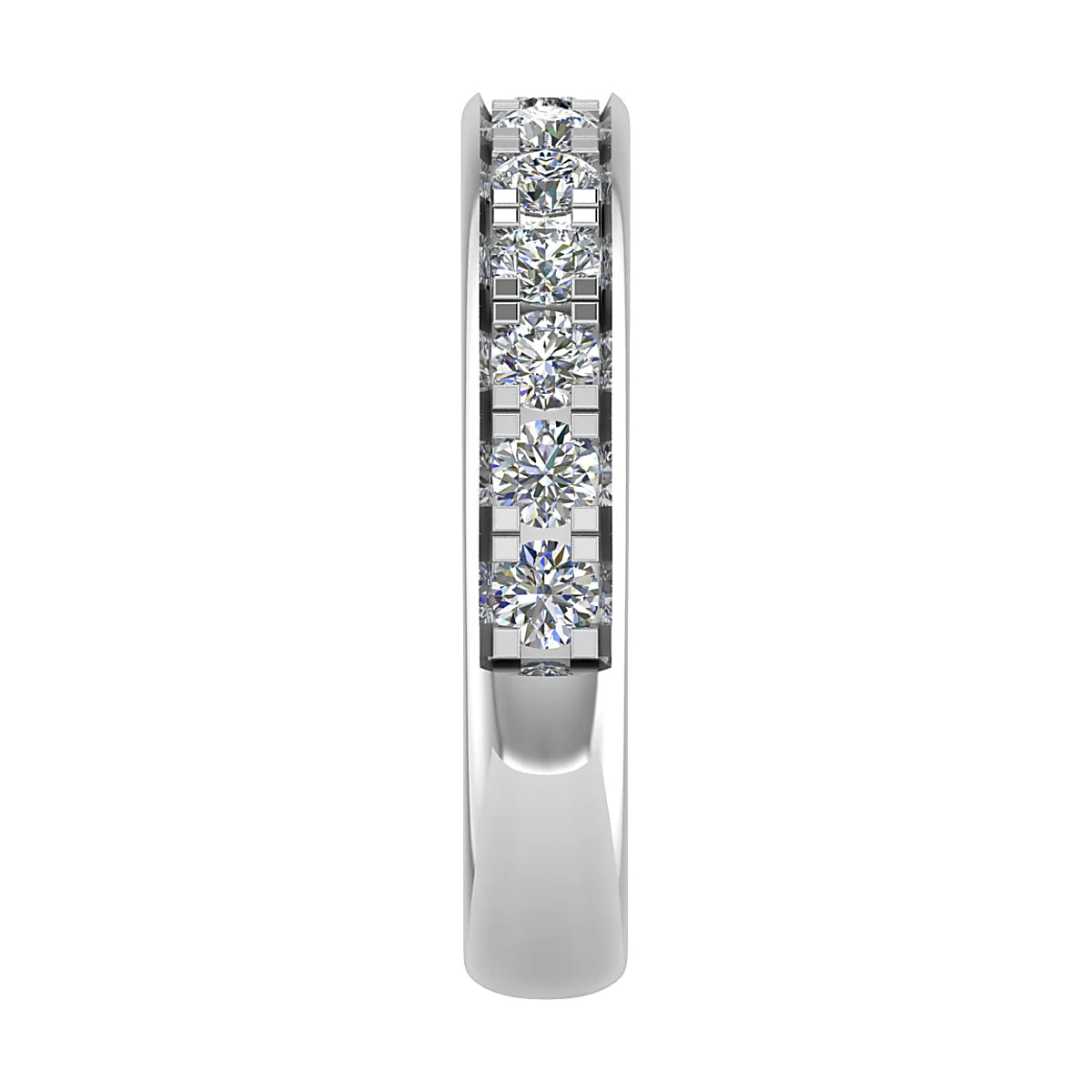 DIAMOND GRAIN SET ETERNITY/WEDDING RING