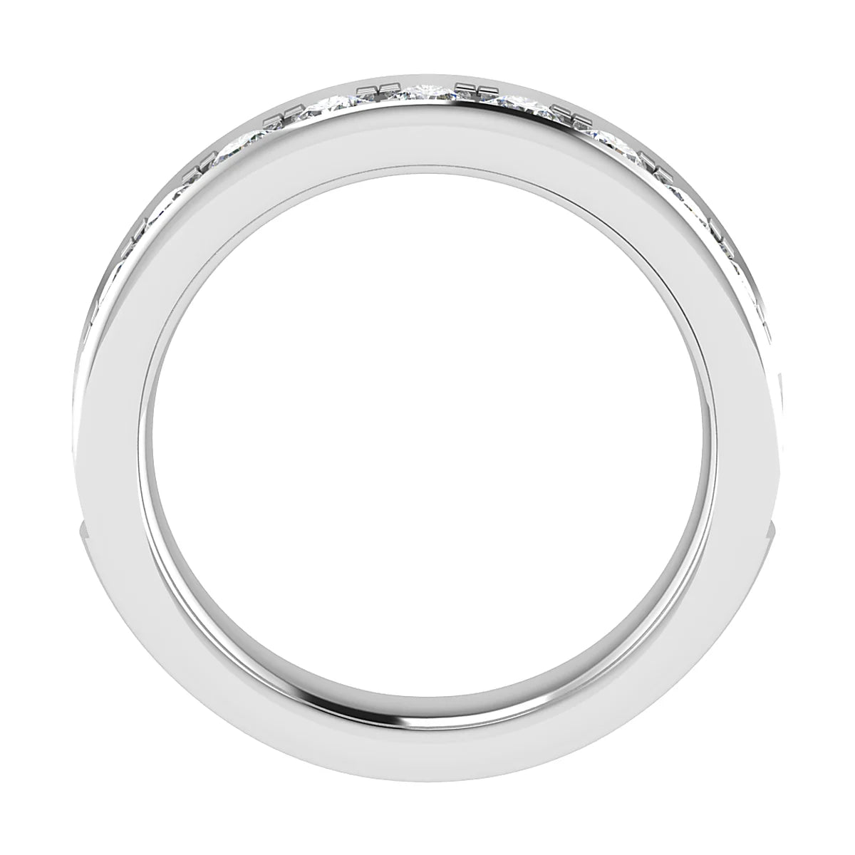 DIAMOND GRAIN SET ETERNITY/WEDDING RING