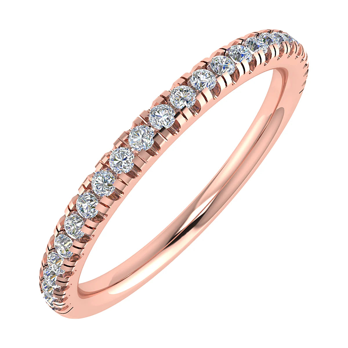 DIAMOND CLAW ETERNITY/WEDDING RING