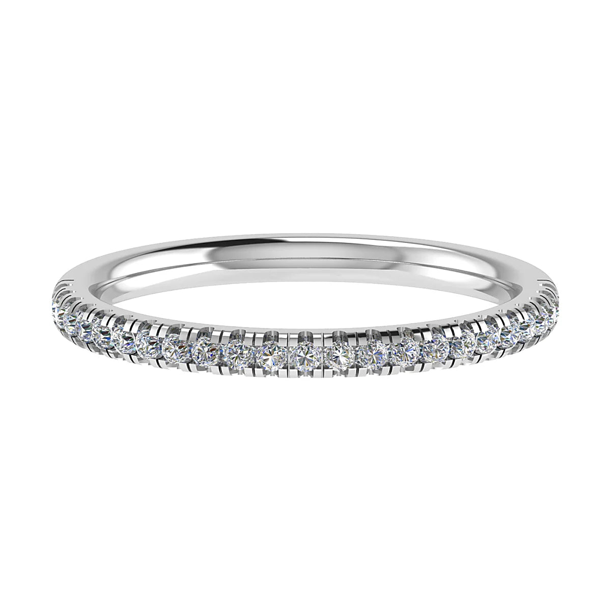 DIAMOND CLAW ETERNITY/WEDDING RING