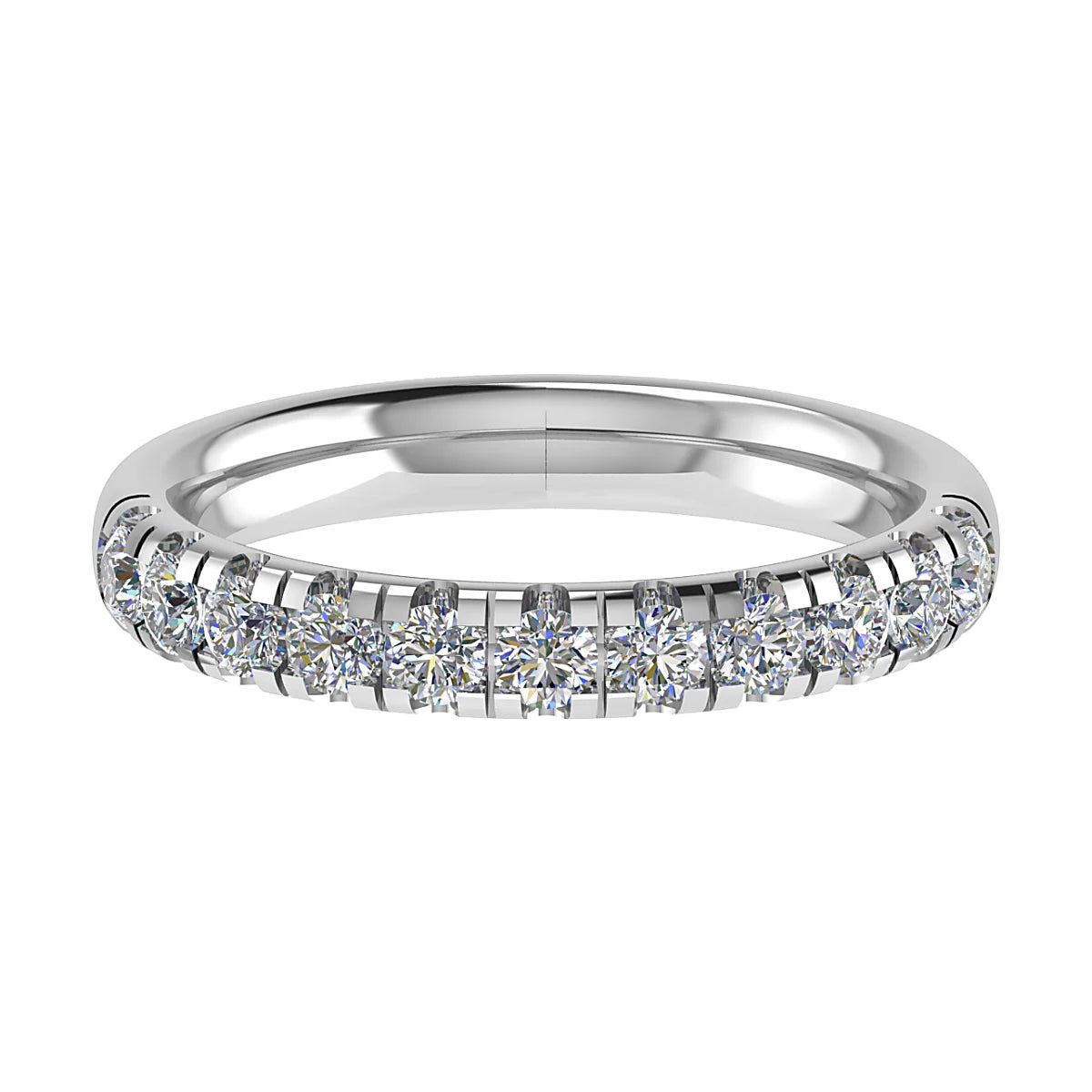 DIAMOND CLAW ETERNITY/WEDDING RING