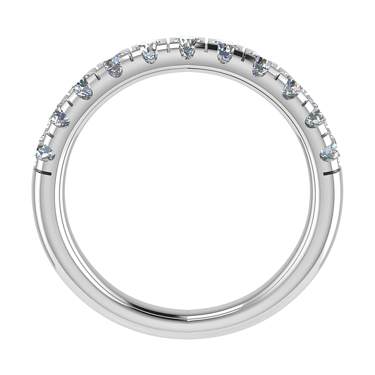 DIAMOND CLAW ETERNITY/WEDDING RING