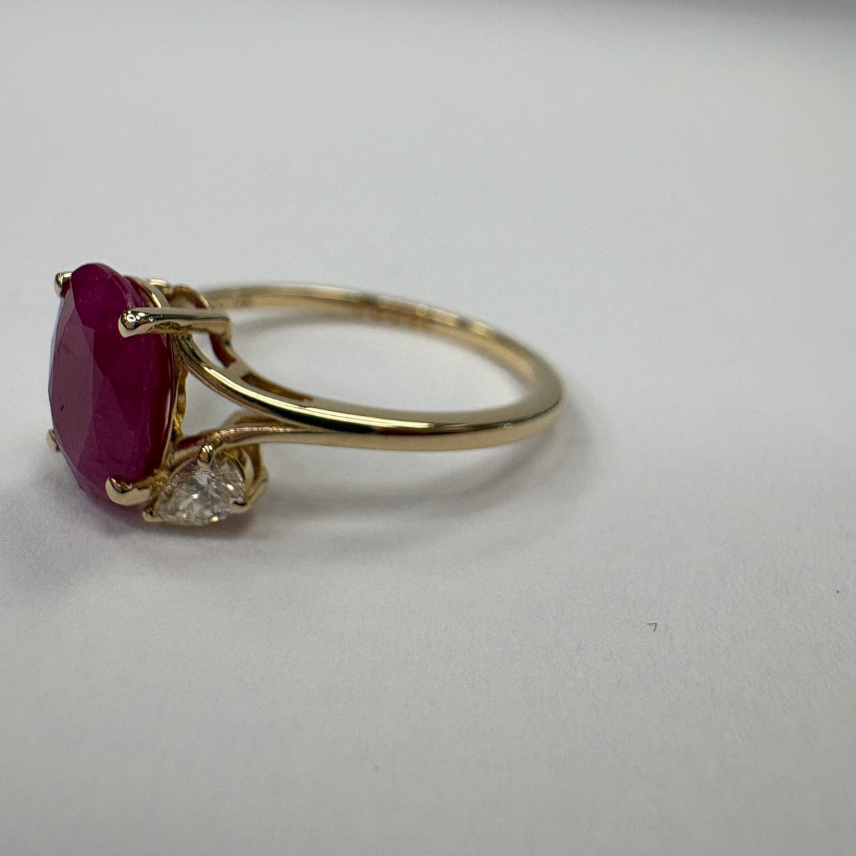 natural ruby ring, ruby and diamond ring UK, oval ruby ring, certified ruby ring, 2 carat ruby ring, ruby engagement ring, ruby anniversary ring, July birthstone ring
