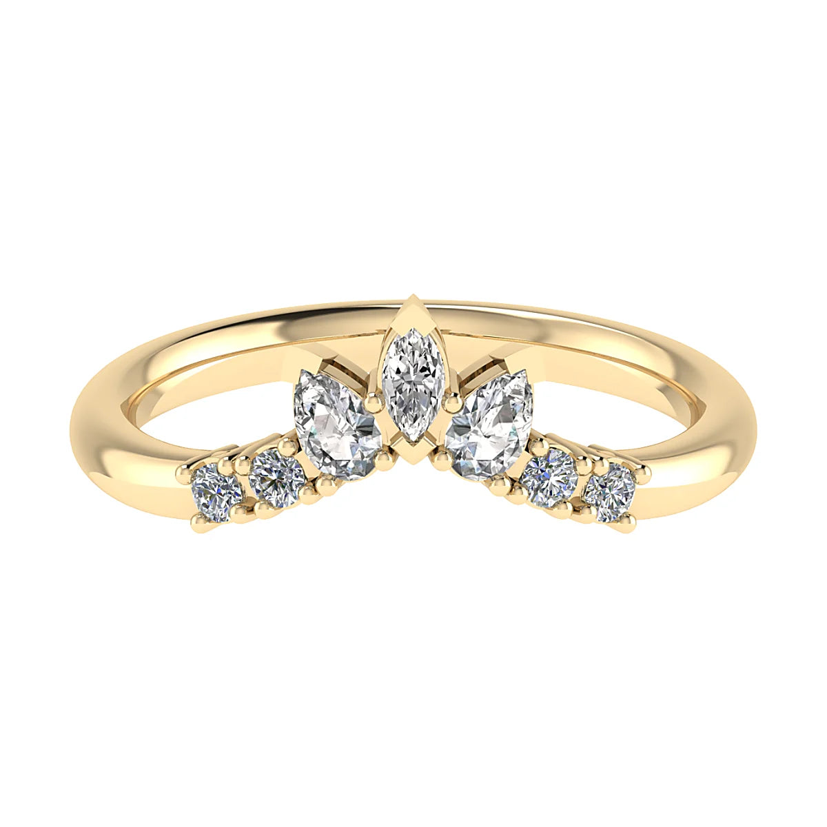 TIARA SET ETERNITY/ WEDDING RING