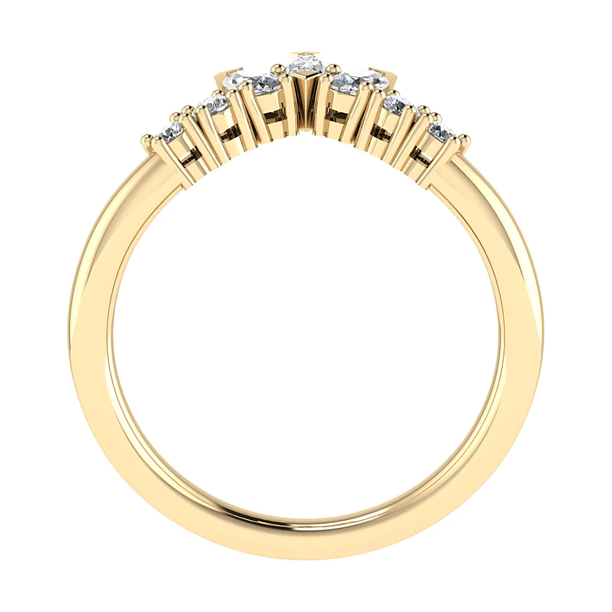 TIARA SET ETERNITY/ WEDDING RING