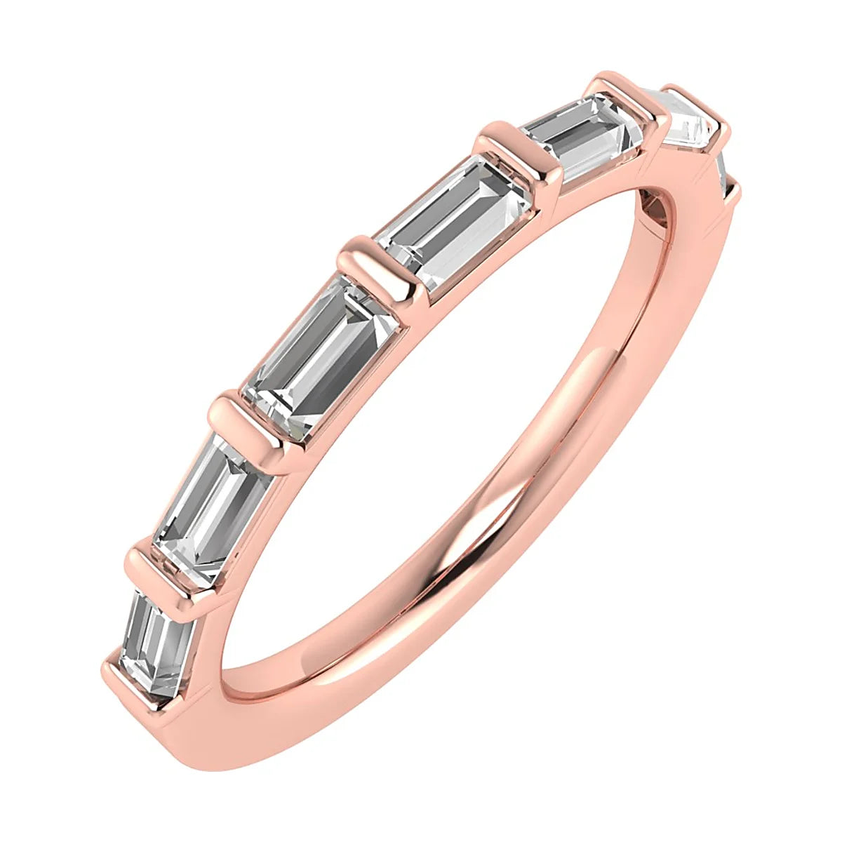 FANCY BAGUETTE DIAMOND ETERNITY/WEDDING RING