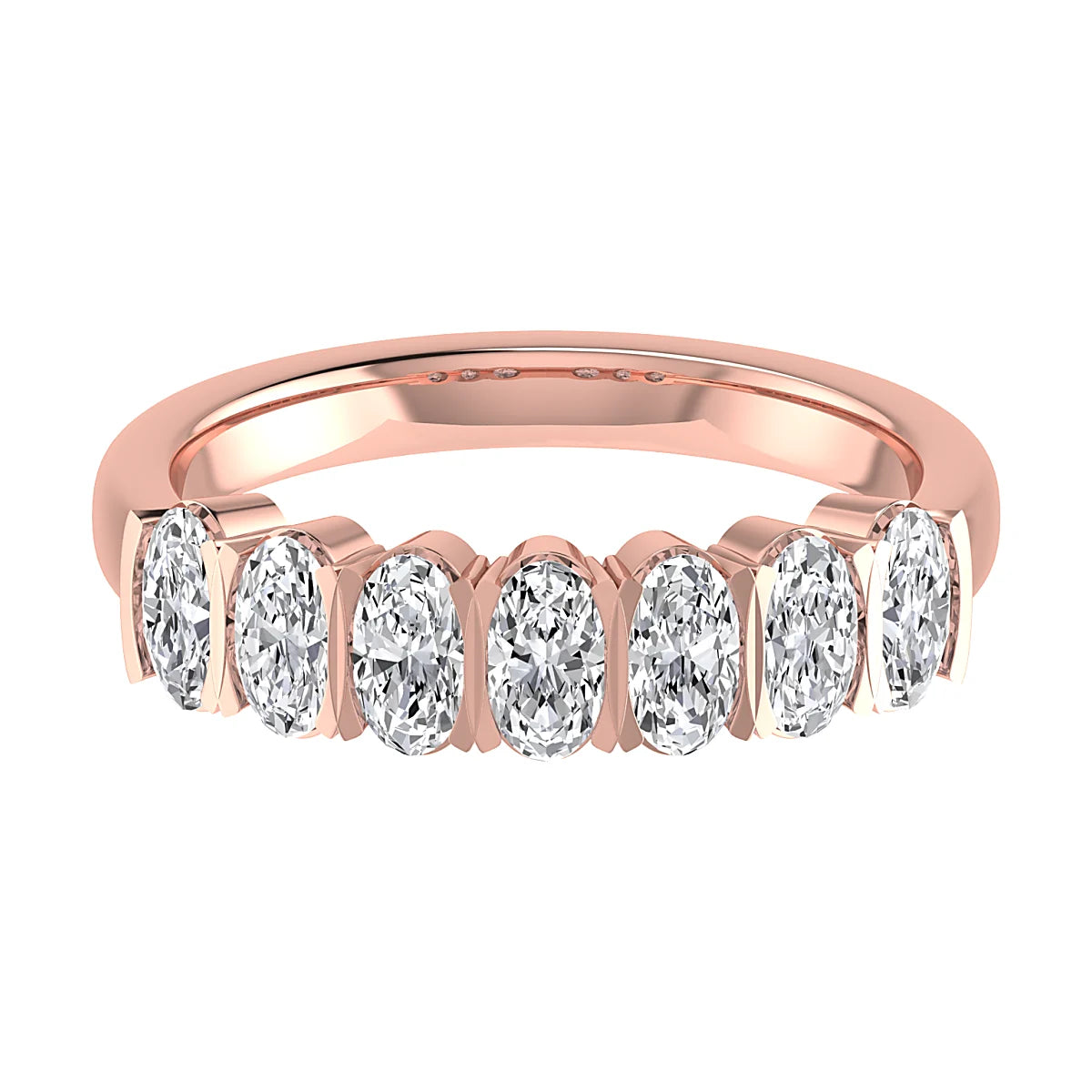 FANCY DIAMOND ETERNITY/WEDDING RING