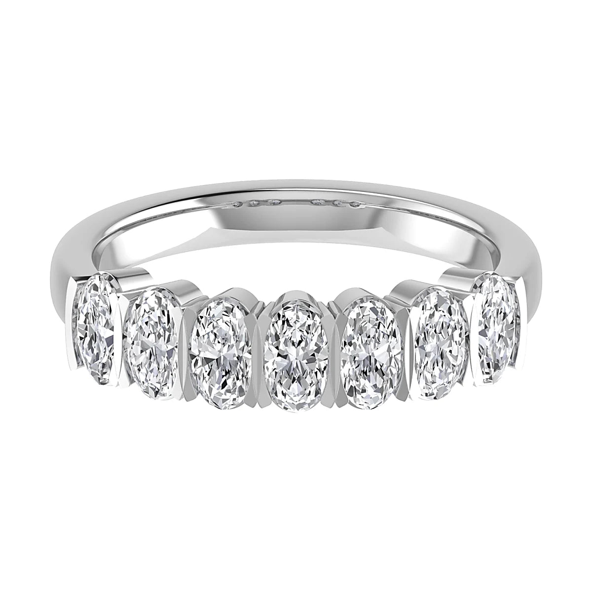 FANCY DIAMOND ETERNITY/WEDDING RING