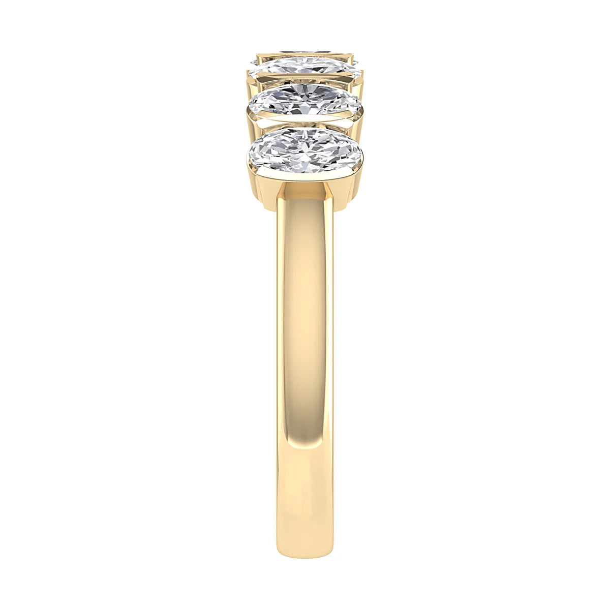 FANCY DIAMOND ETERNITY/WEDDING RING