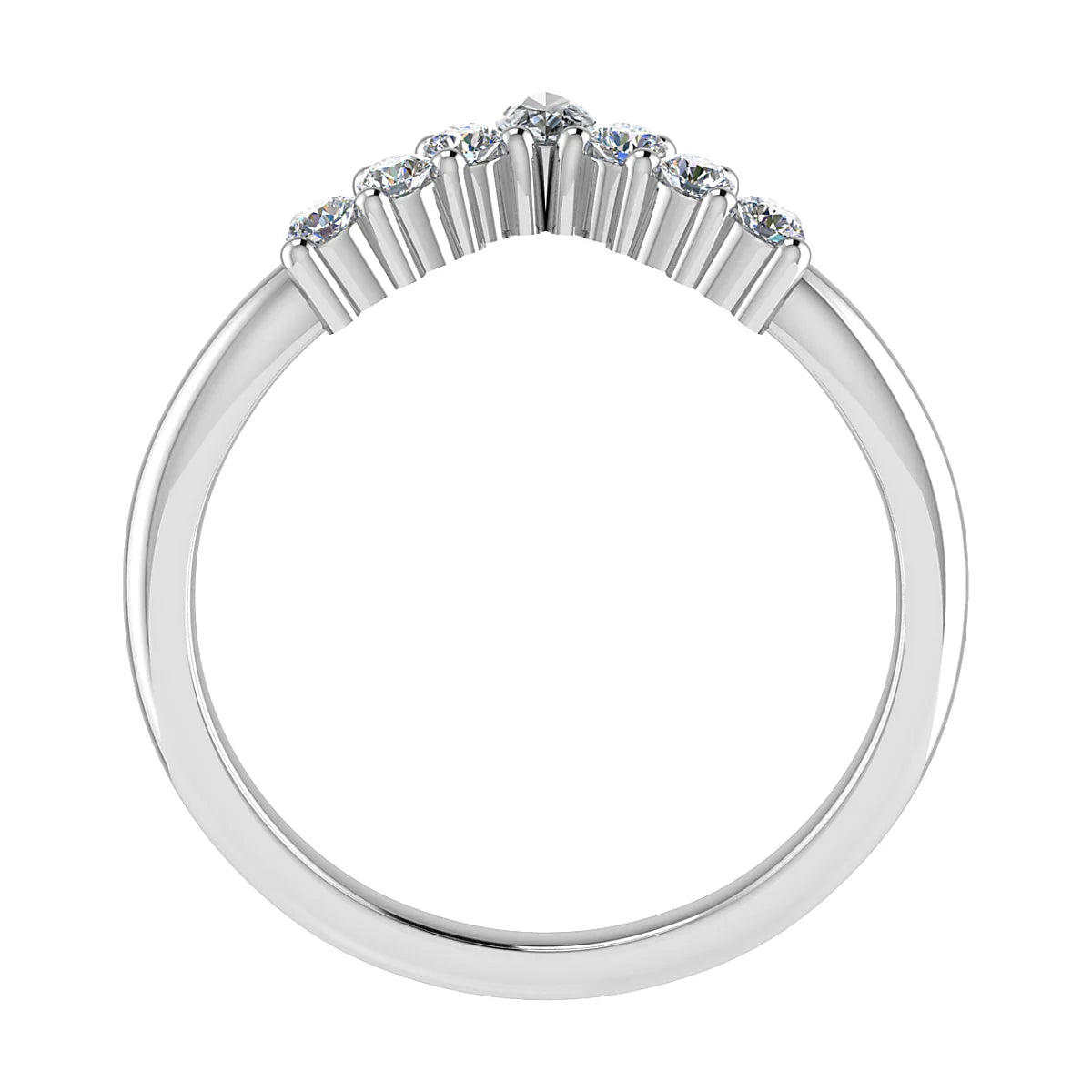 DIAMOND TIARA ETERNITY/WEDDING RING