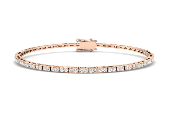 WHITE GOLD DIAMOND TENNIS BRACELET