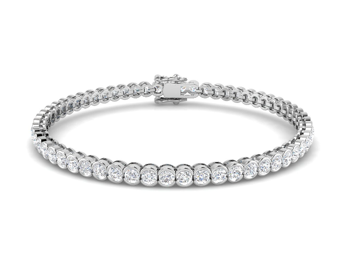 ROUND DIAMOND TENNIS BRACELET