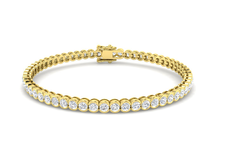 ROUND DIAMOND TENNIS BRACELET