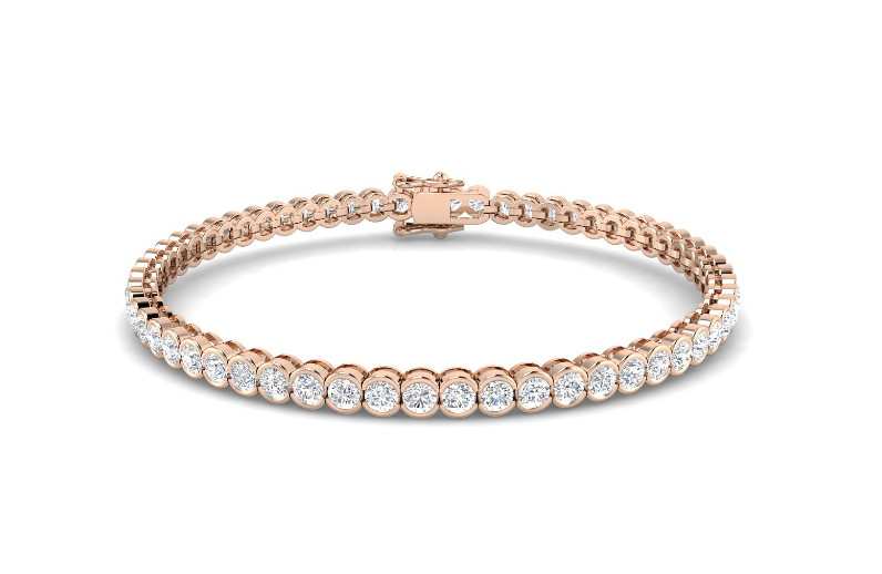 ROUND DIAMOND TENNIS BRACELET