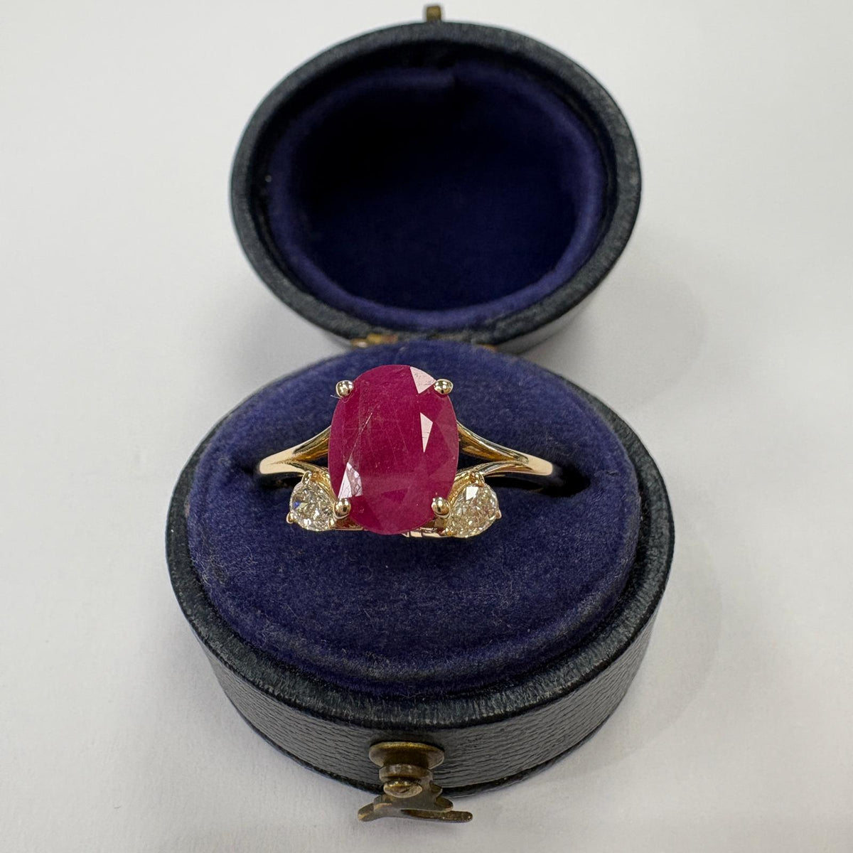 natural ruby ring, ruby and diamond ring UK, oval ruby ring, certified ruby ring, 2 carat ruby ring, ruby engagement ring, ruby anniversary ring, July birthstone ring