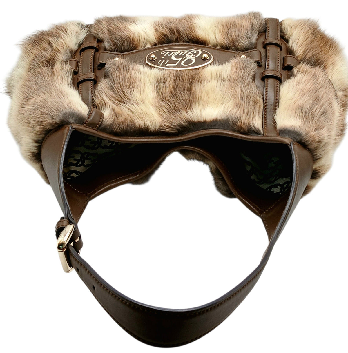 Vintage Gucci 85th Anniversary Rabbit Fur Horsebit Hobo Bag, Limited Edition 2006 - Pristine Condition