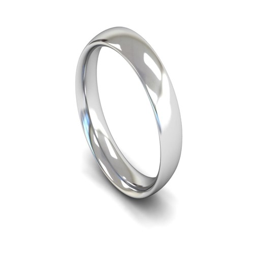 PLAIN TRADITIONAL COURT MEN'S WEDDING RING