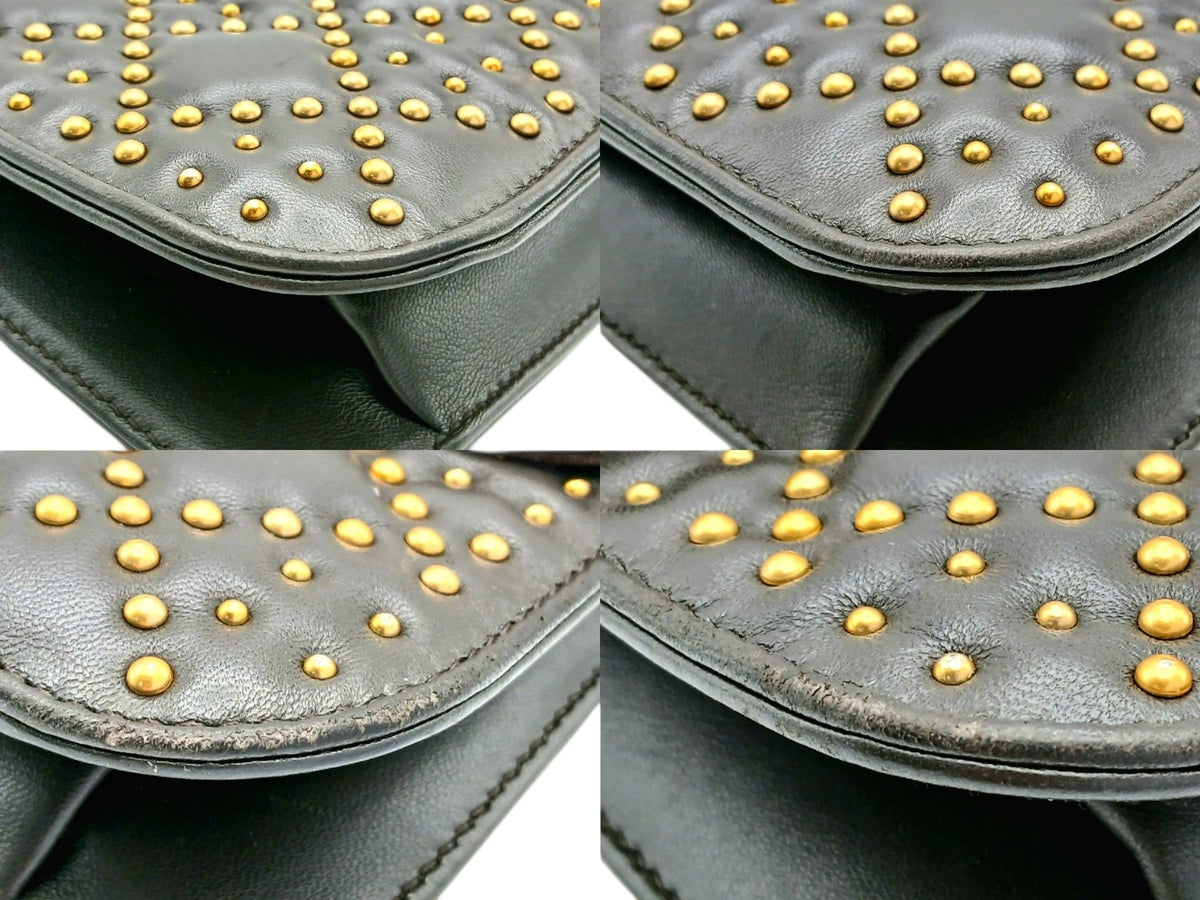 pre-loved Dior bag UK, Dior Dioraddict, Dior studded bag, second hand Dior bag UK, pre-owned Dior flap bag, Dior cannage bag