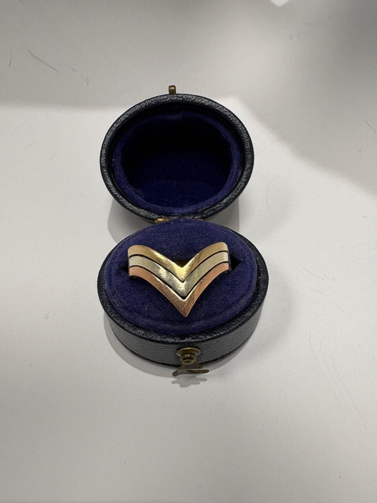 second hand wishbone 9k yello, white, rose gold harrogate 