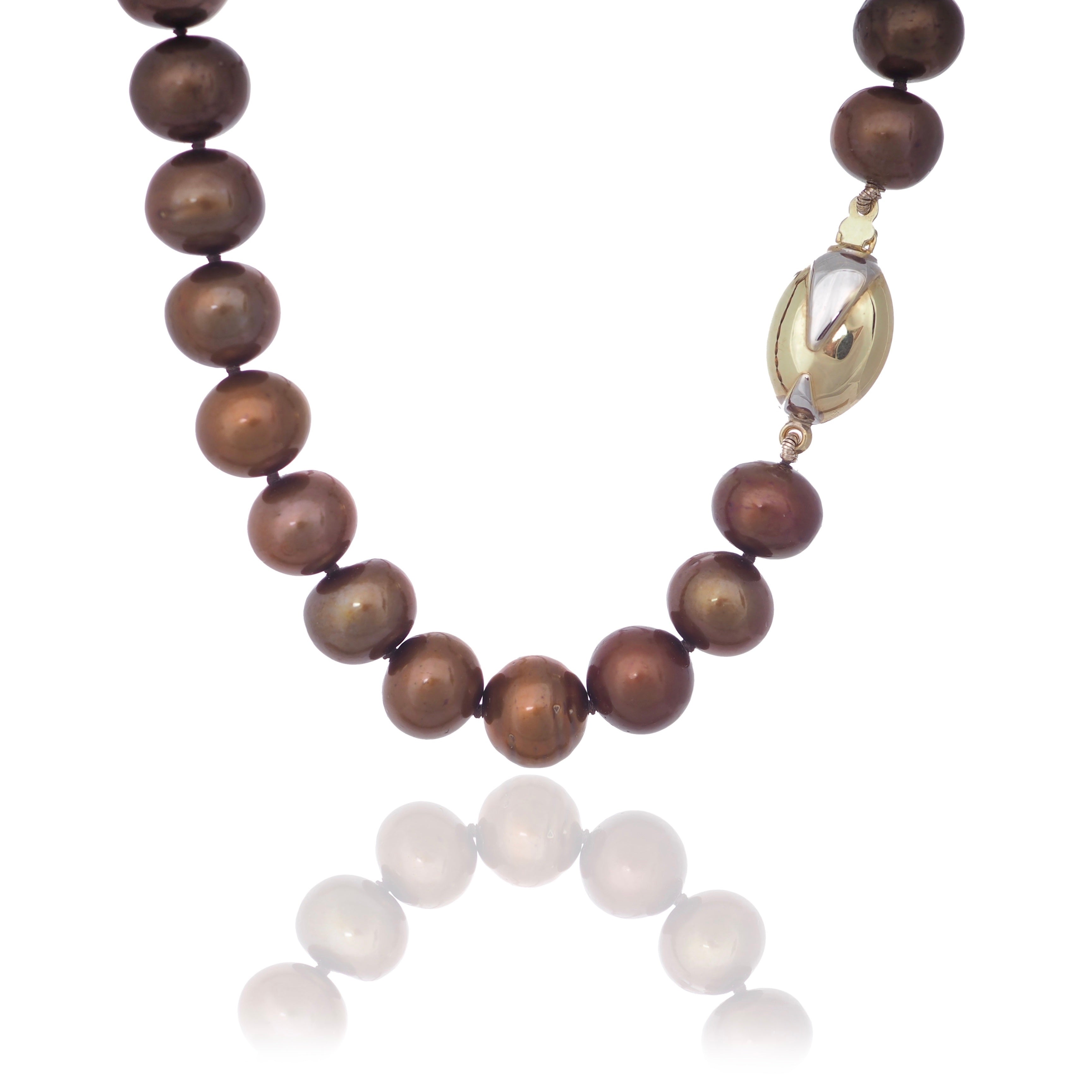 CHOCOLATE PEARL NECKLACE