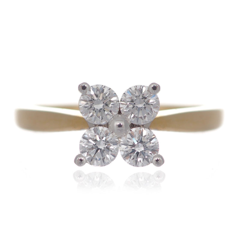 UNIQUE CLUSTER RING