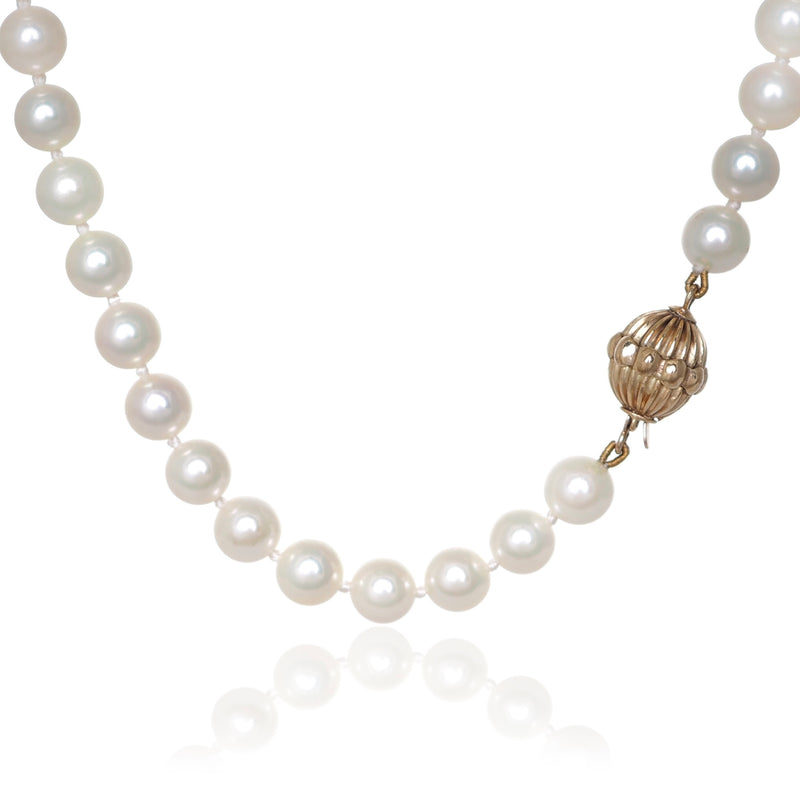 PEARL & GOLD NECKLACE